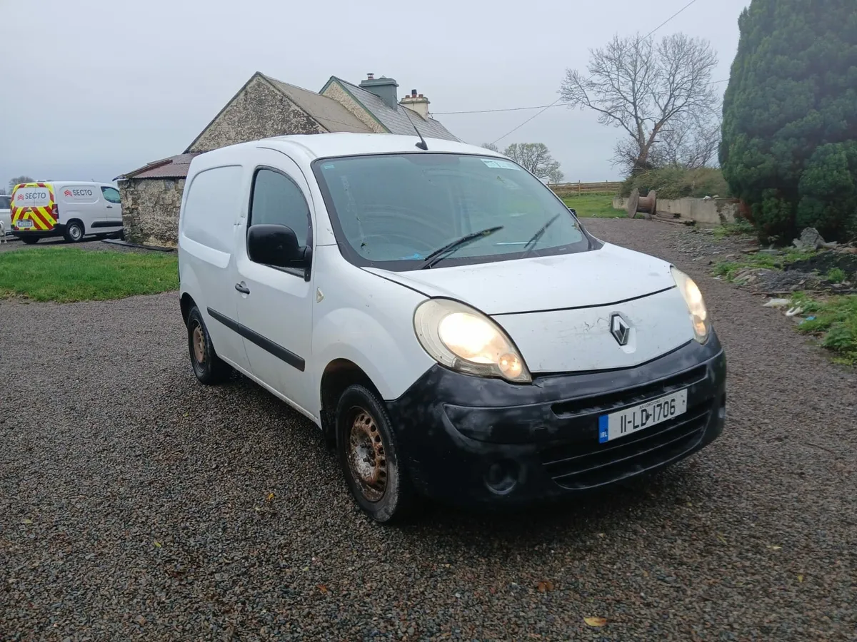 Renault kangoo 2011
Taxed and tested - Image 1