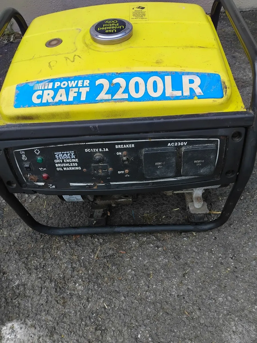 Power craft 2300LR generation running well - Image 4