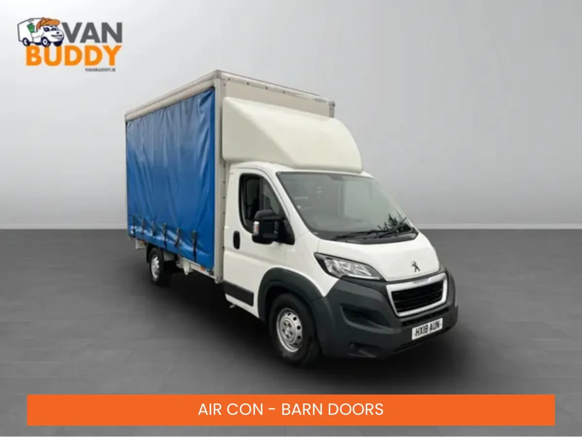 2018 Peugeot Boxer Curtainsider - Image 1