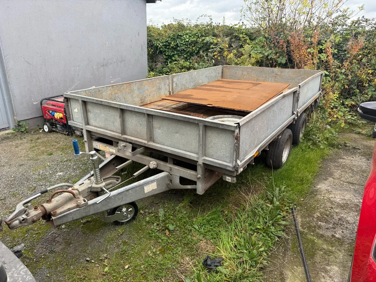 Ifor Williams 12ft 6’6 drop sides trailer - Image 2