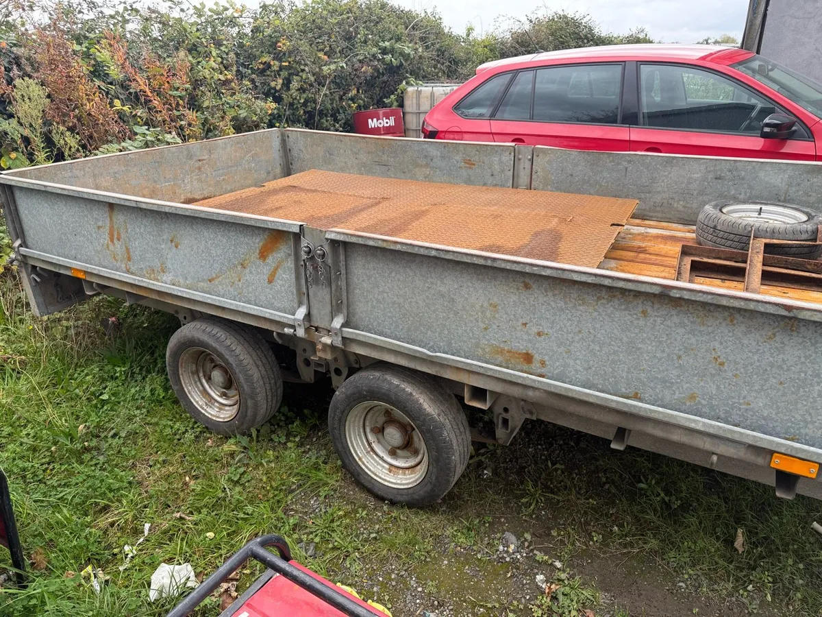 Ifor Williams 12ft 6’6 drop sides trailer - Image 3