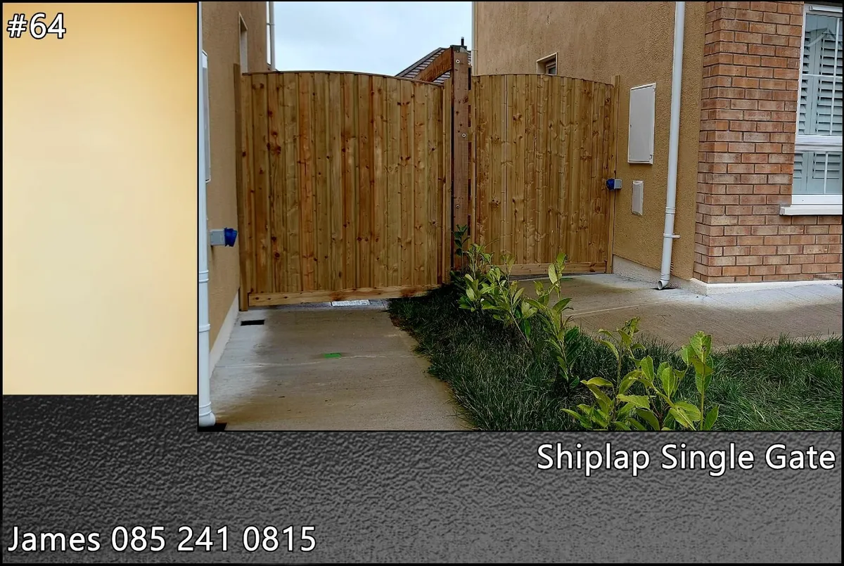 Timber Gates Free Installation - Image 4