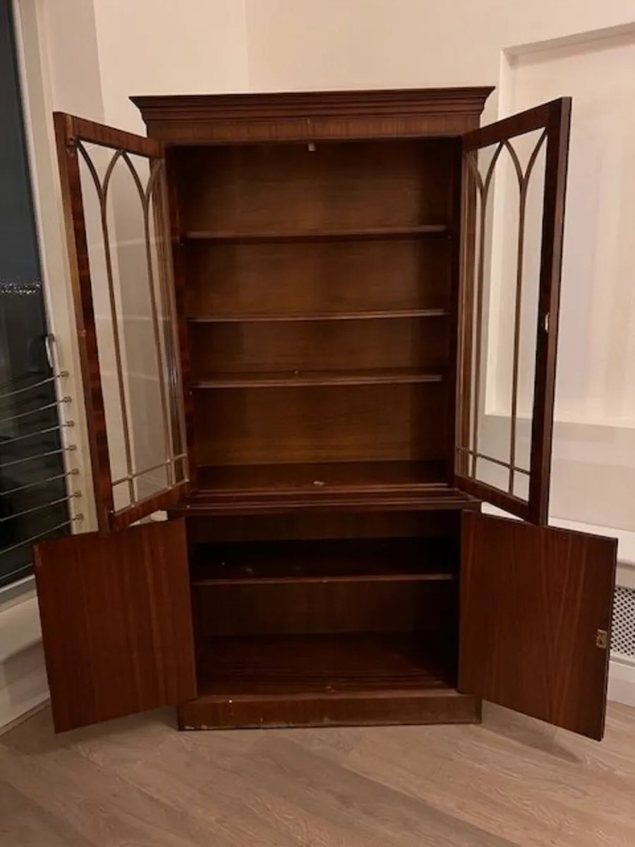 Compact Antique Display Cabinet - Image 2
