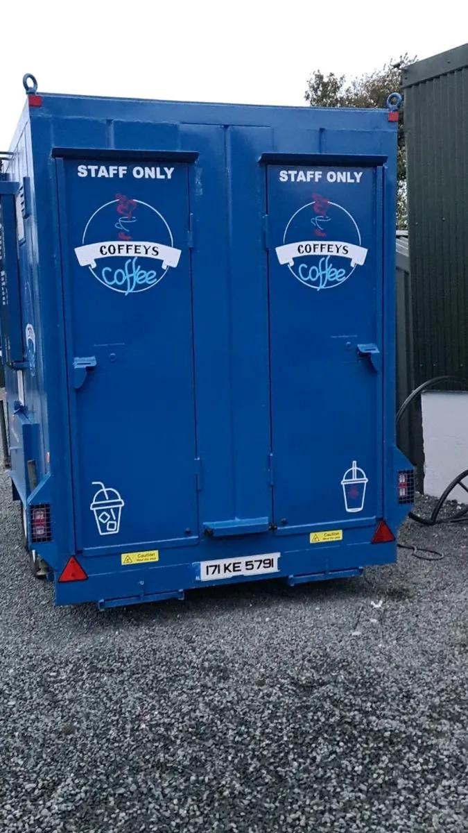 Coffee trailer  fully equipped - Image 2