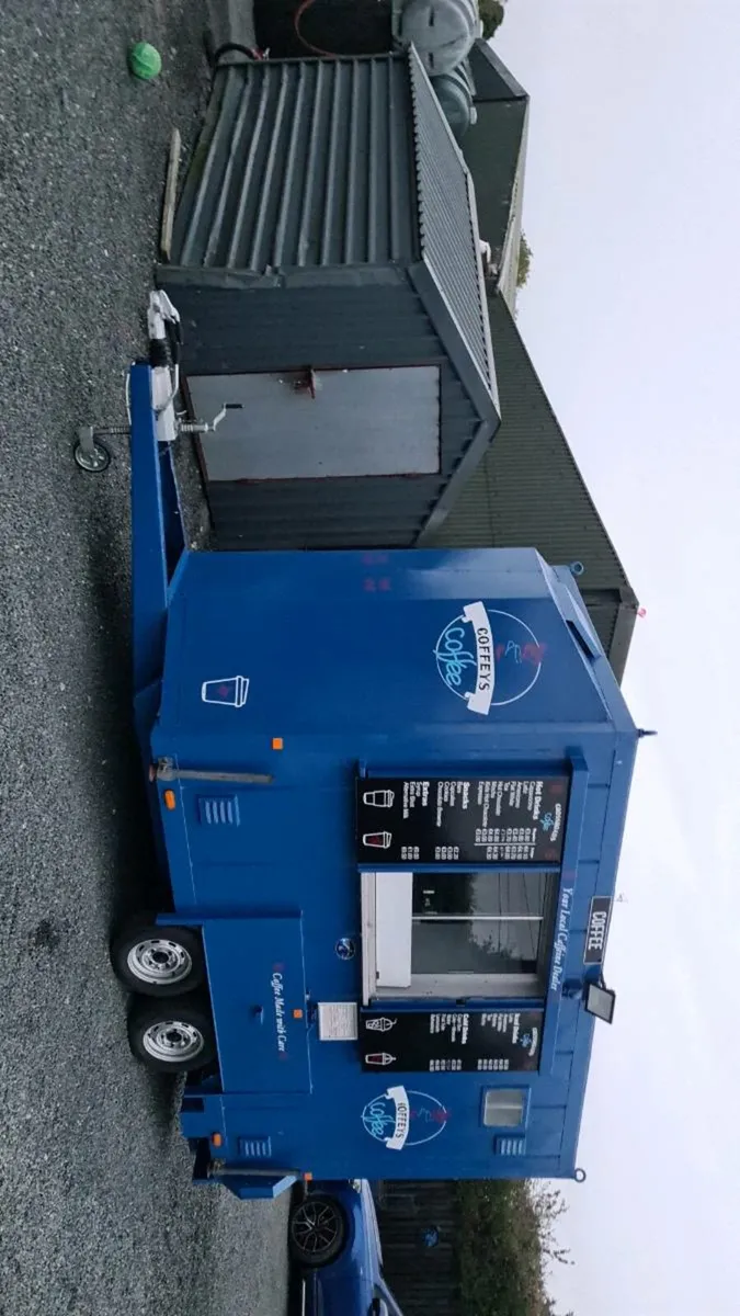 Coffee trailer  fully equipped - Image 3