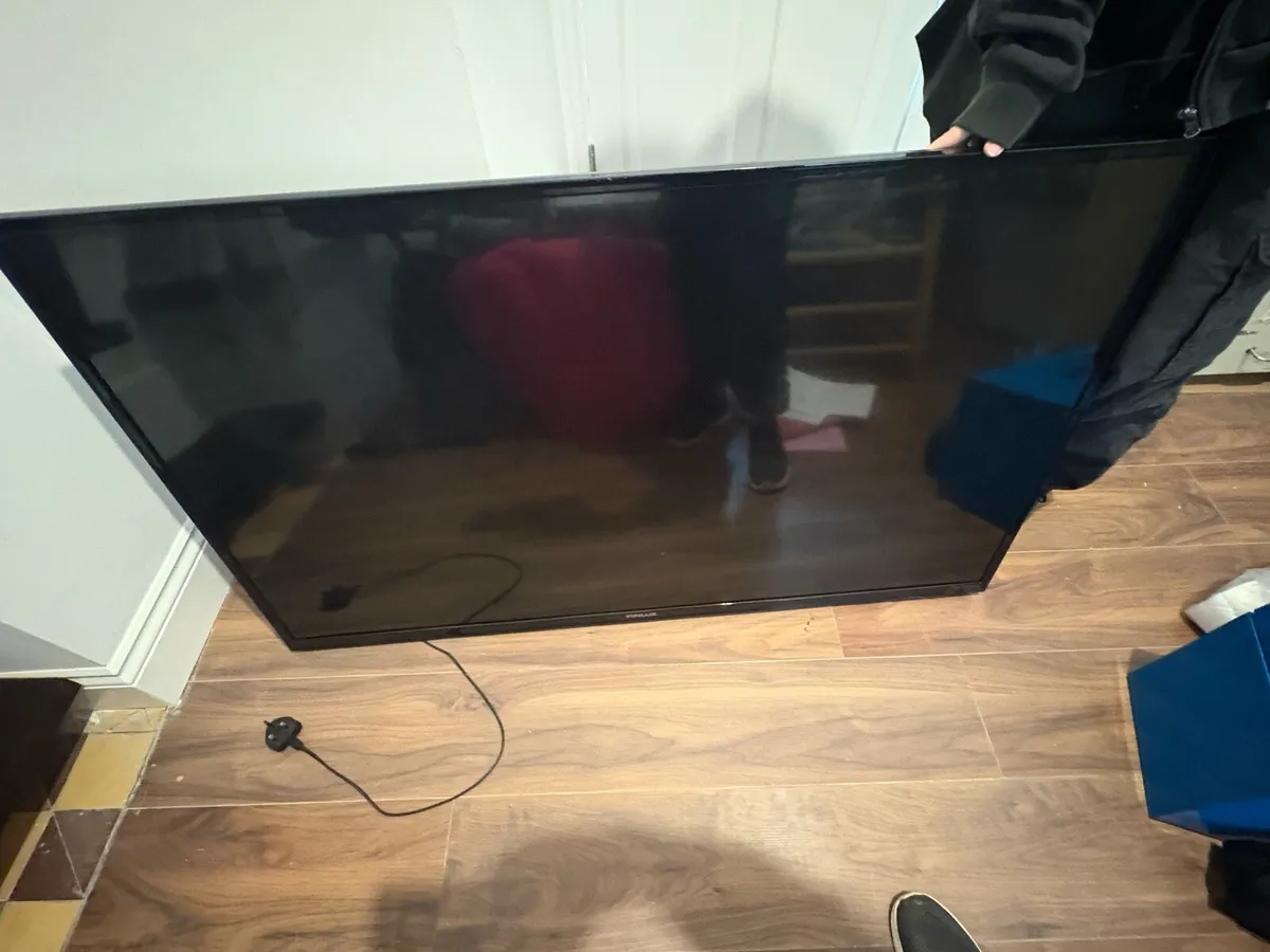 50 inch Finlux TV with remote - Image 1