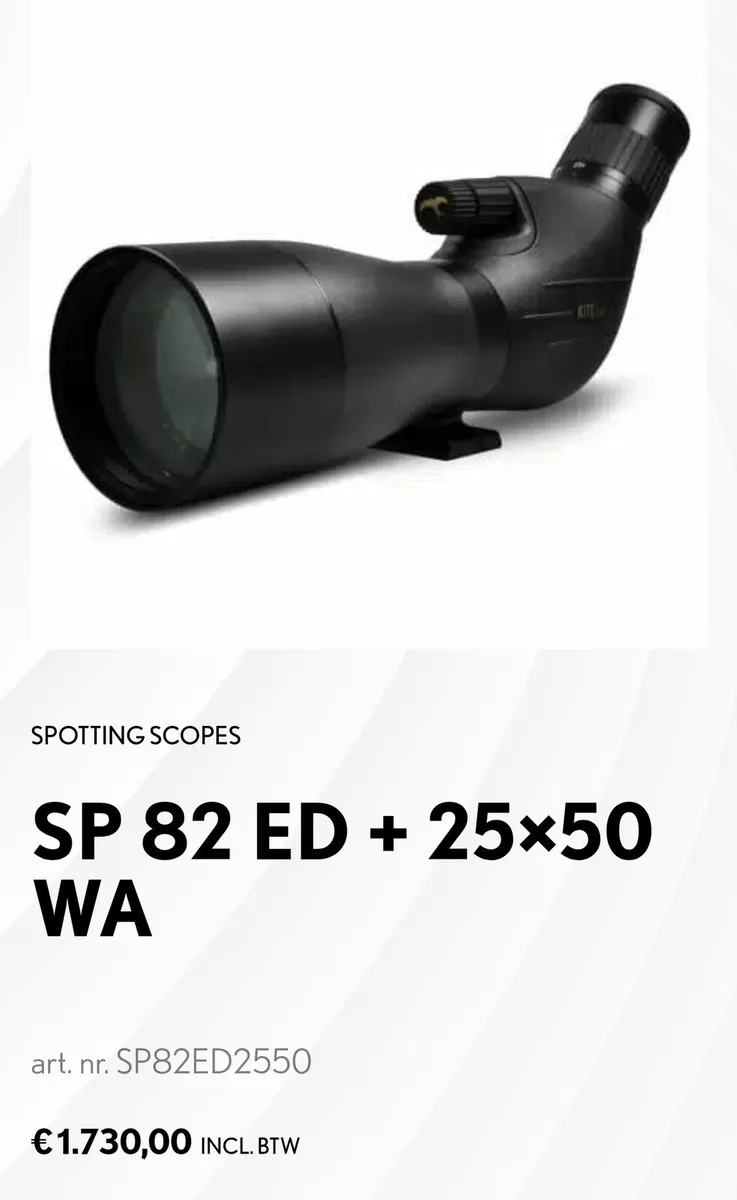 Kite Optics spotting scope APO