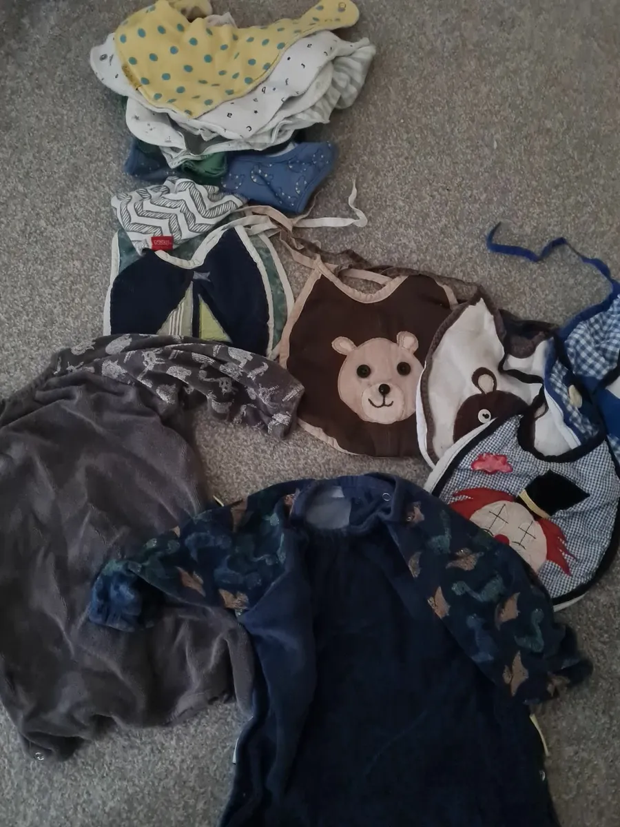 Free Baby bibs and Cover alls - Image 1