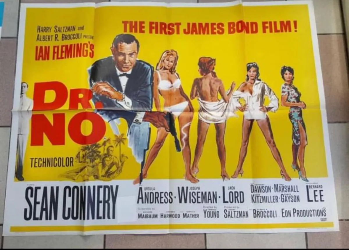 Antique movie poster - Image 1