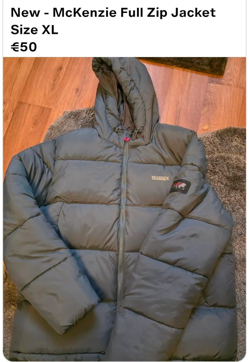 McKenzie Puff Jacket coat XL