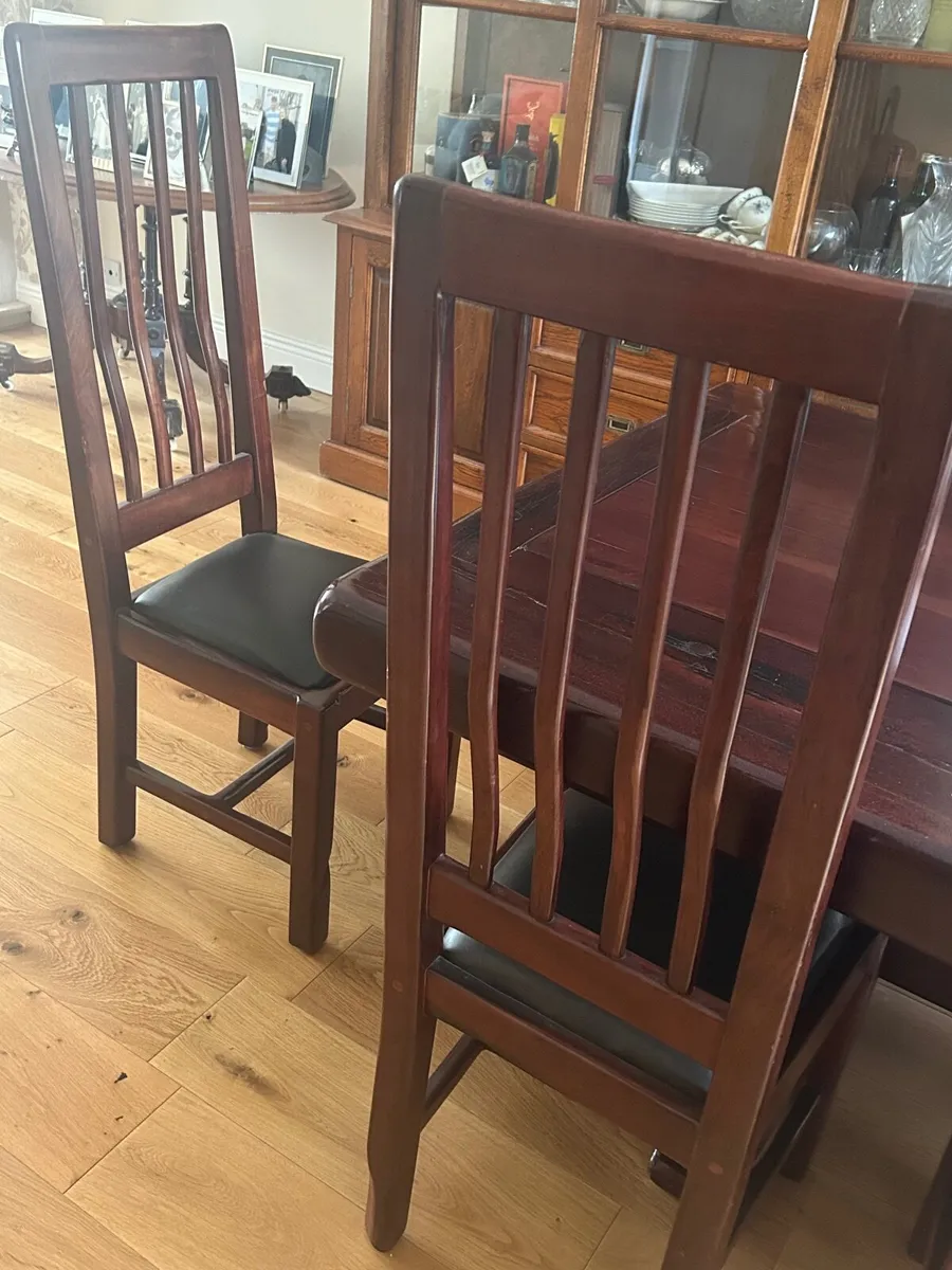 8 Dining chairs - Image 2