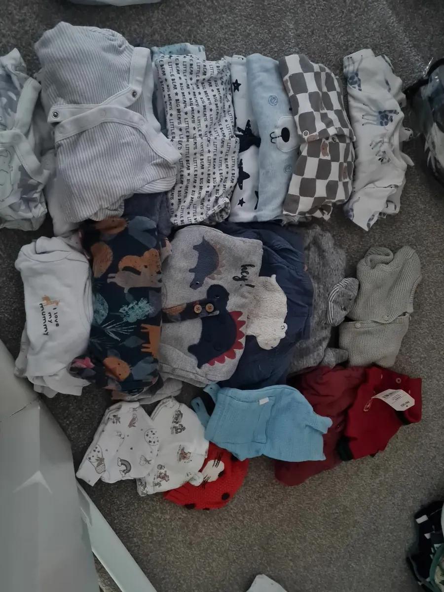 Free baby boy clothes 3-6months