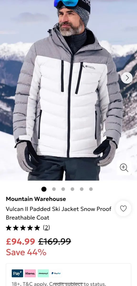 Mountain Warehouse Vulcan II Padded Ski Jacket - Image 2