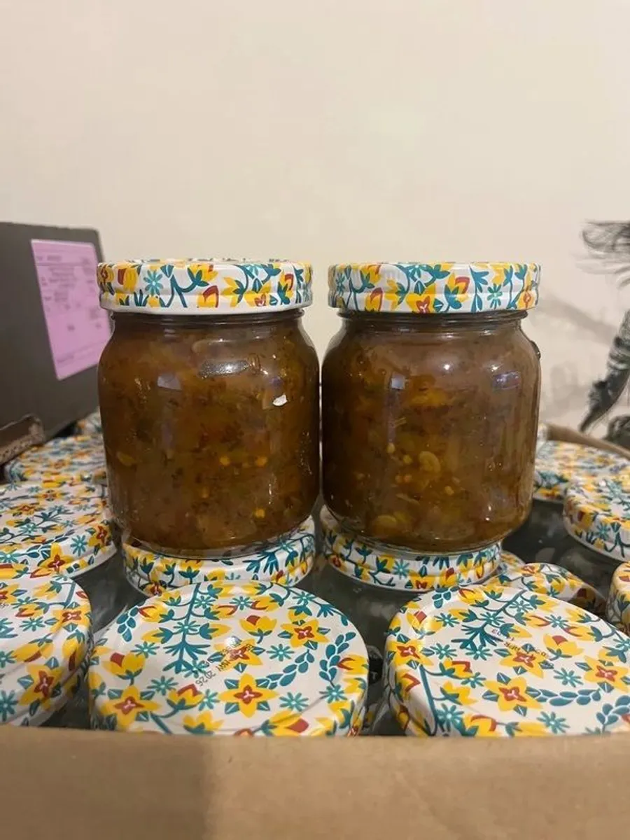 340g Jam Jars with Lids - Image 1