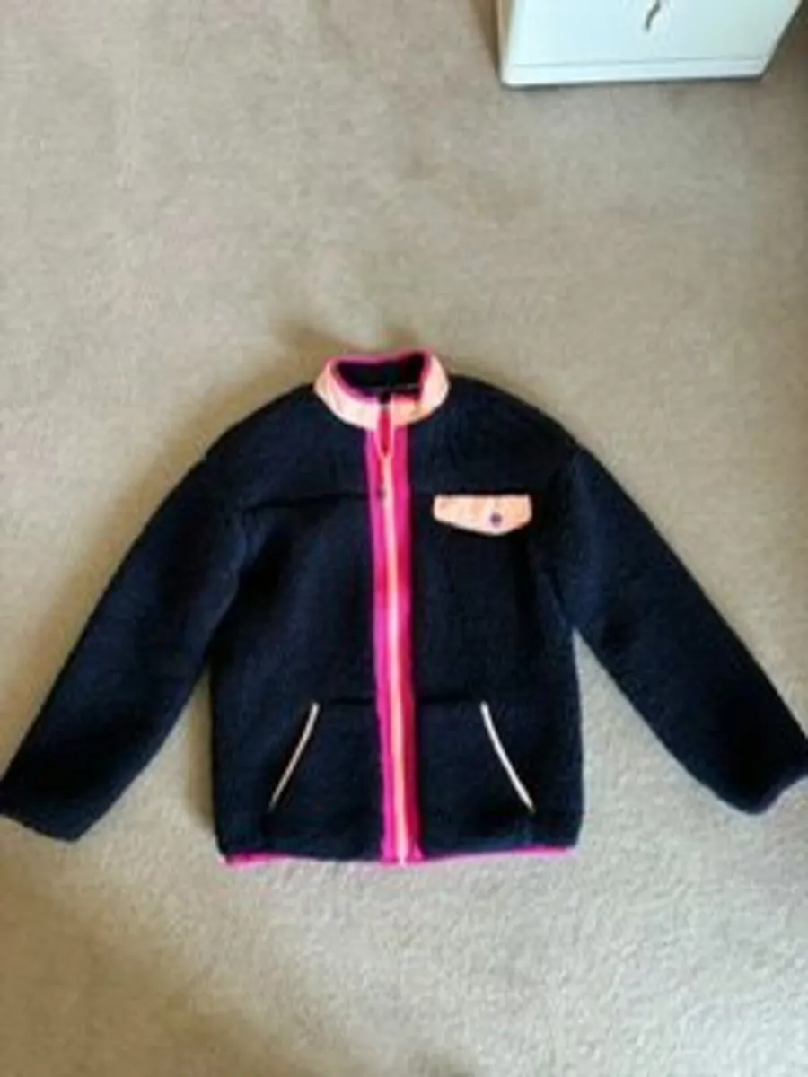 M&S Girls Fleece Jacket age 11-12 - Image 1