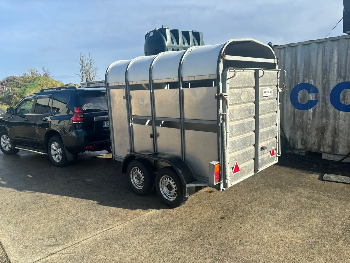 12x6 Nugent and 8x5 Nugent Livestock Trailers - Image 4