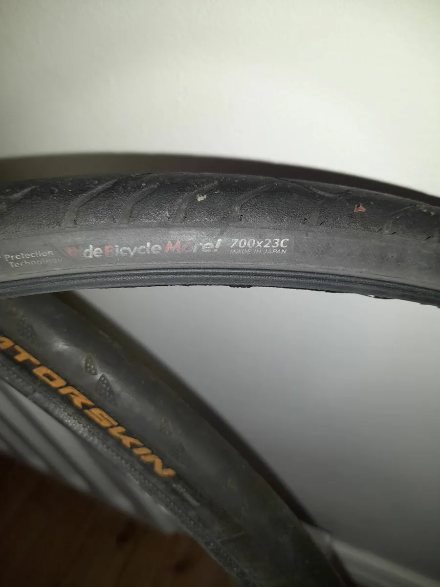 Bike rim and tyres - Image 2