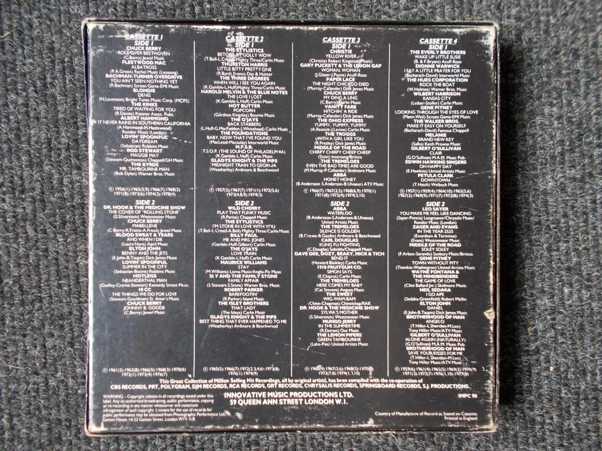 7 EMI Triple Pack Cassette Box Sets - Image 3