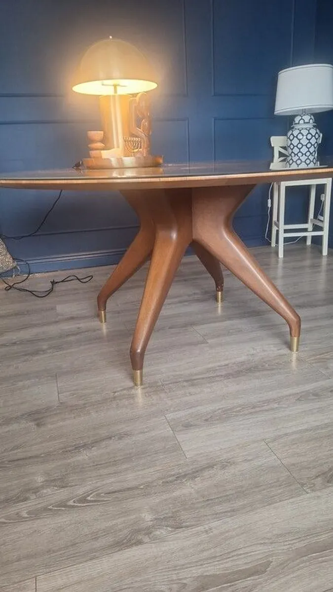 Solid Wood Round Dining Table - Image 3