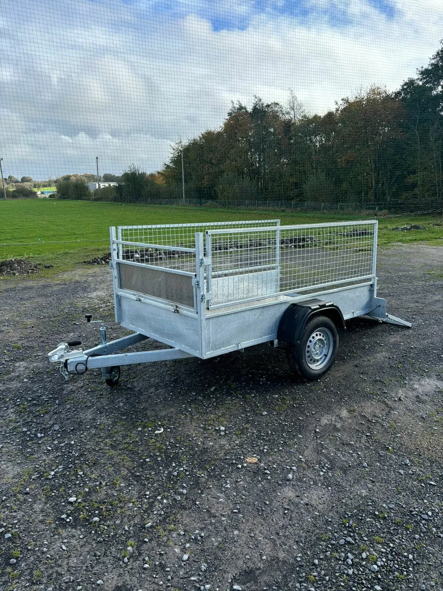 New 7x4 galvanised trailer - Image 1