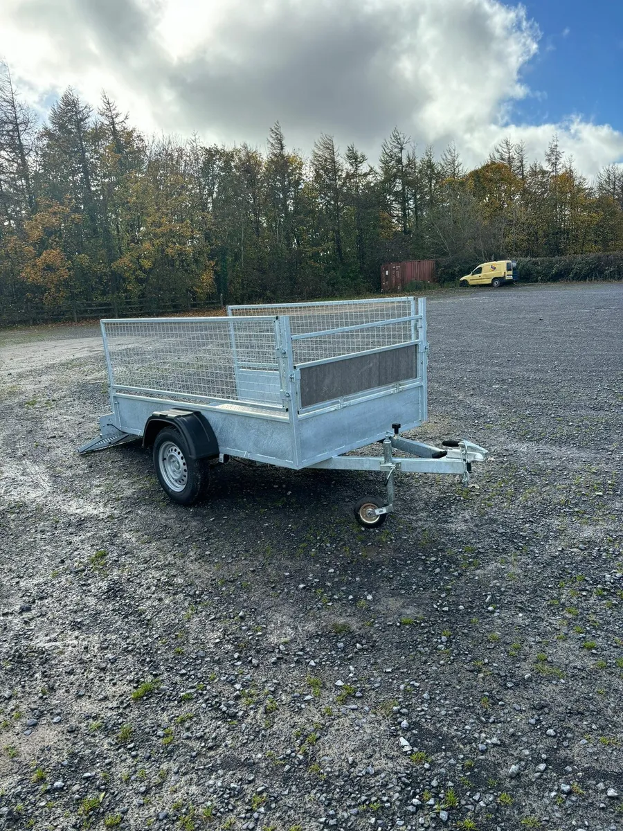 New 7x4 galvanised trailer - Image 2