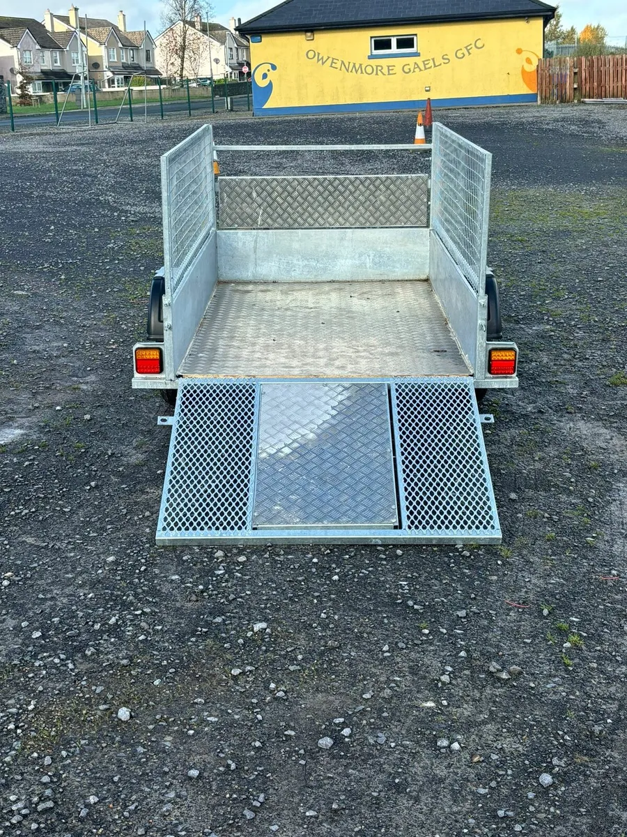 New 7x4 galvanised trailer - Image 4