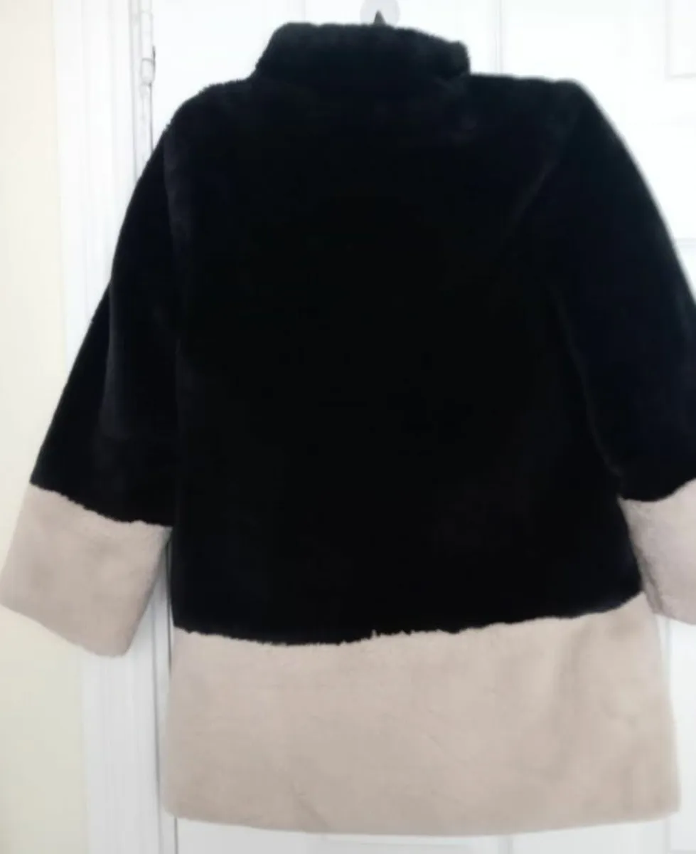 Reversible Faux Fur & Padded Jacket - Image 3