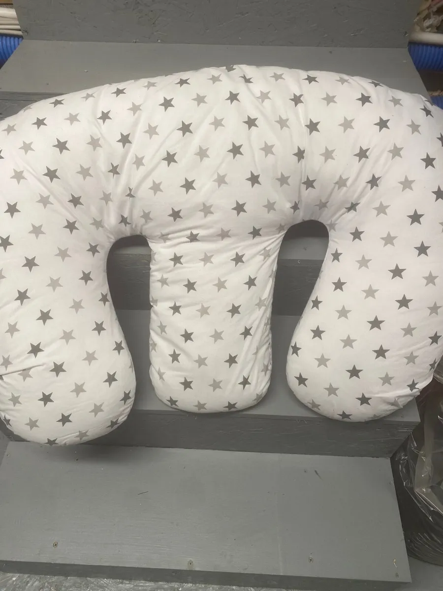 Twin nursing pillow