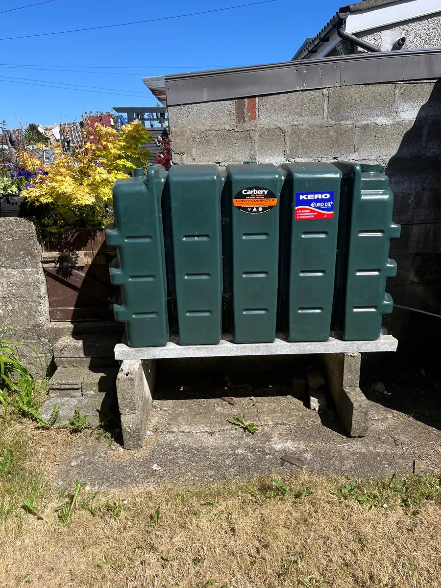 Used heating oil tank