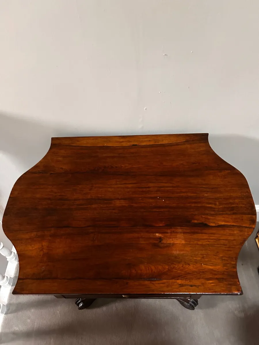 Antique mahogany table - Image 2