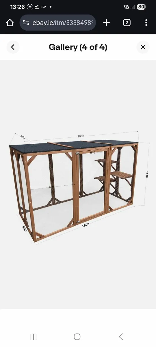 Small animal run / catio - Image 1