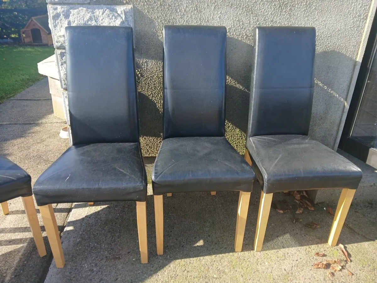 6  Kitchen Chairs - Image 3
