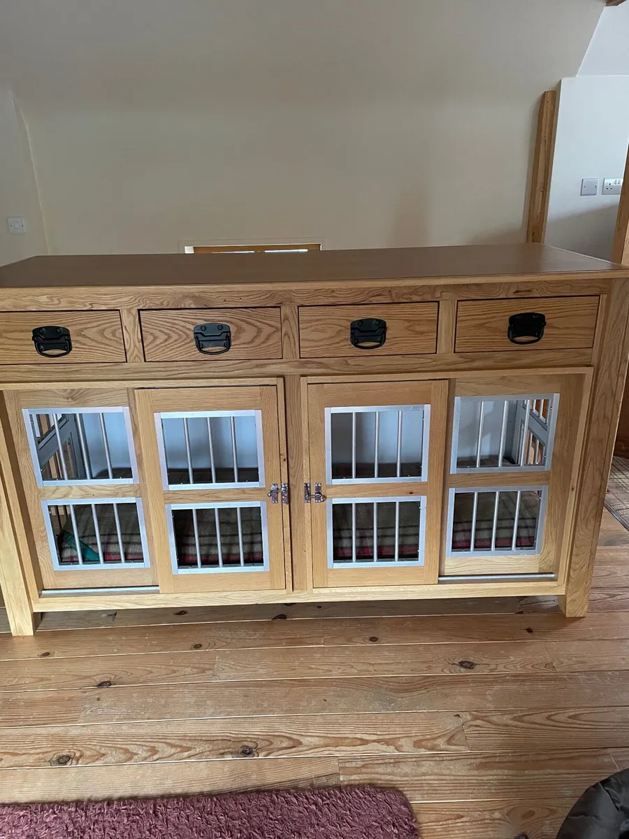 Dog Cage Oak Den XL - Image 3
