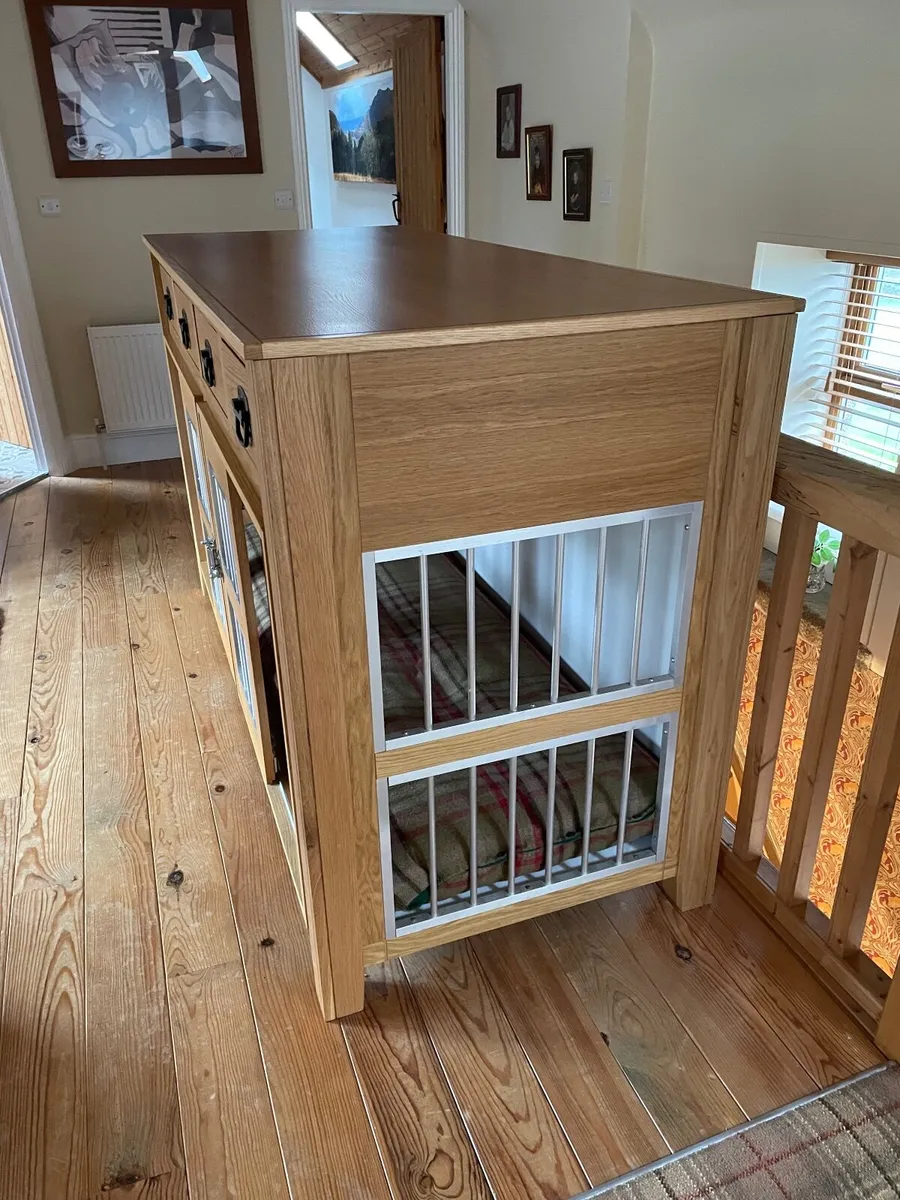 Dog Cage Oak Den XL - Image 4
