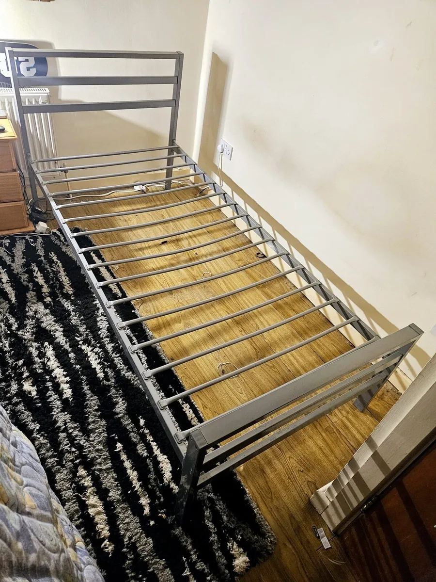 Single bed frame + mattress - x2 - Image 1