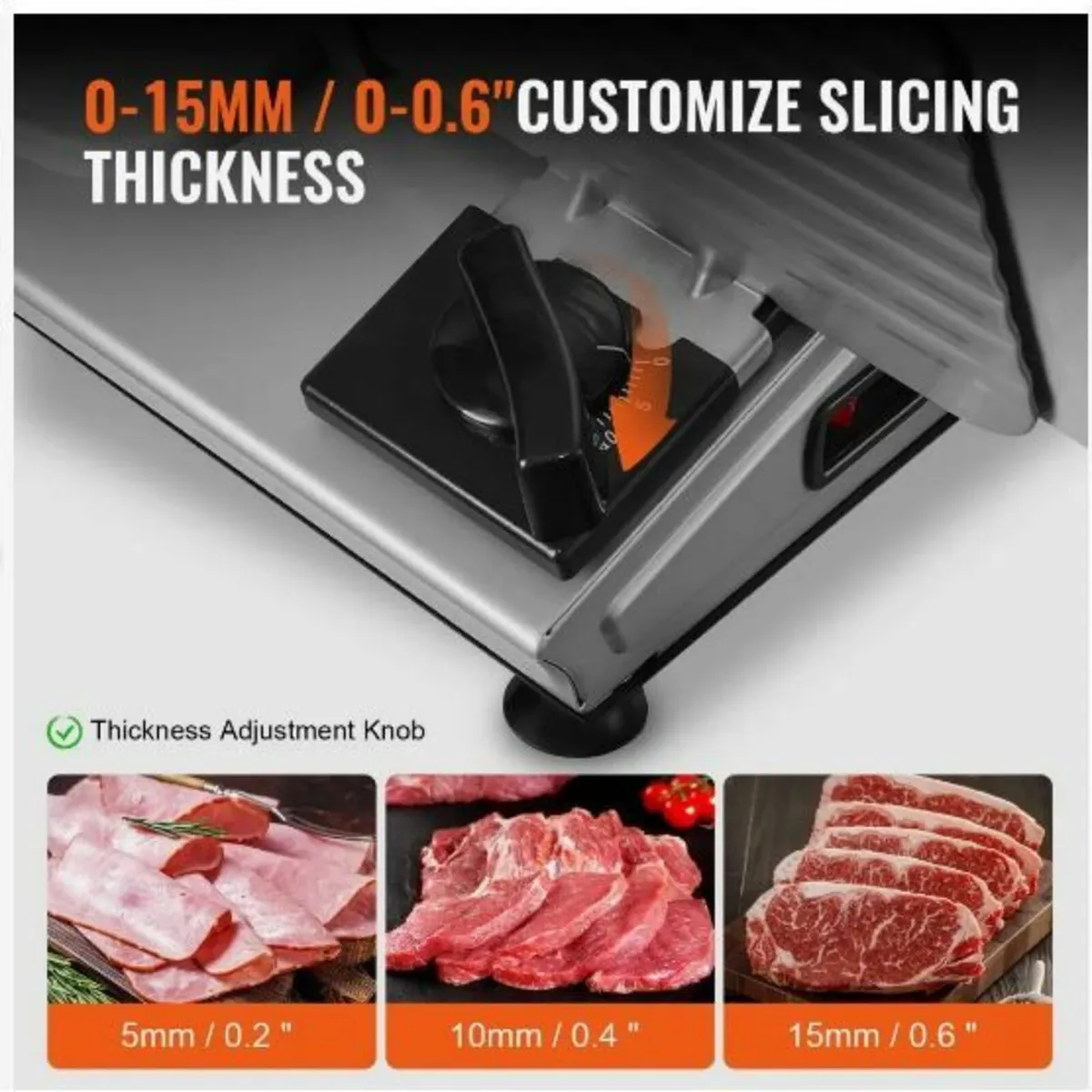 Meat Slicer, 180W Electric - Image 3