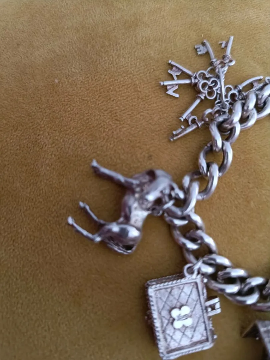 Vintage charm bracelet - Image 3