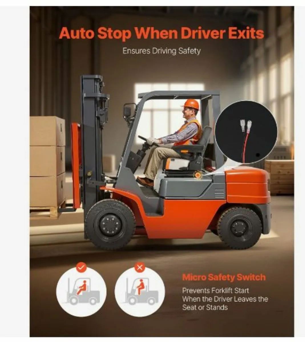 Universal Forklift Seat - Image 3