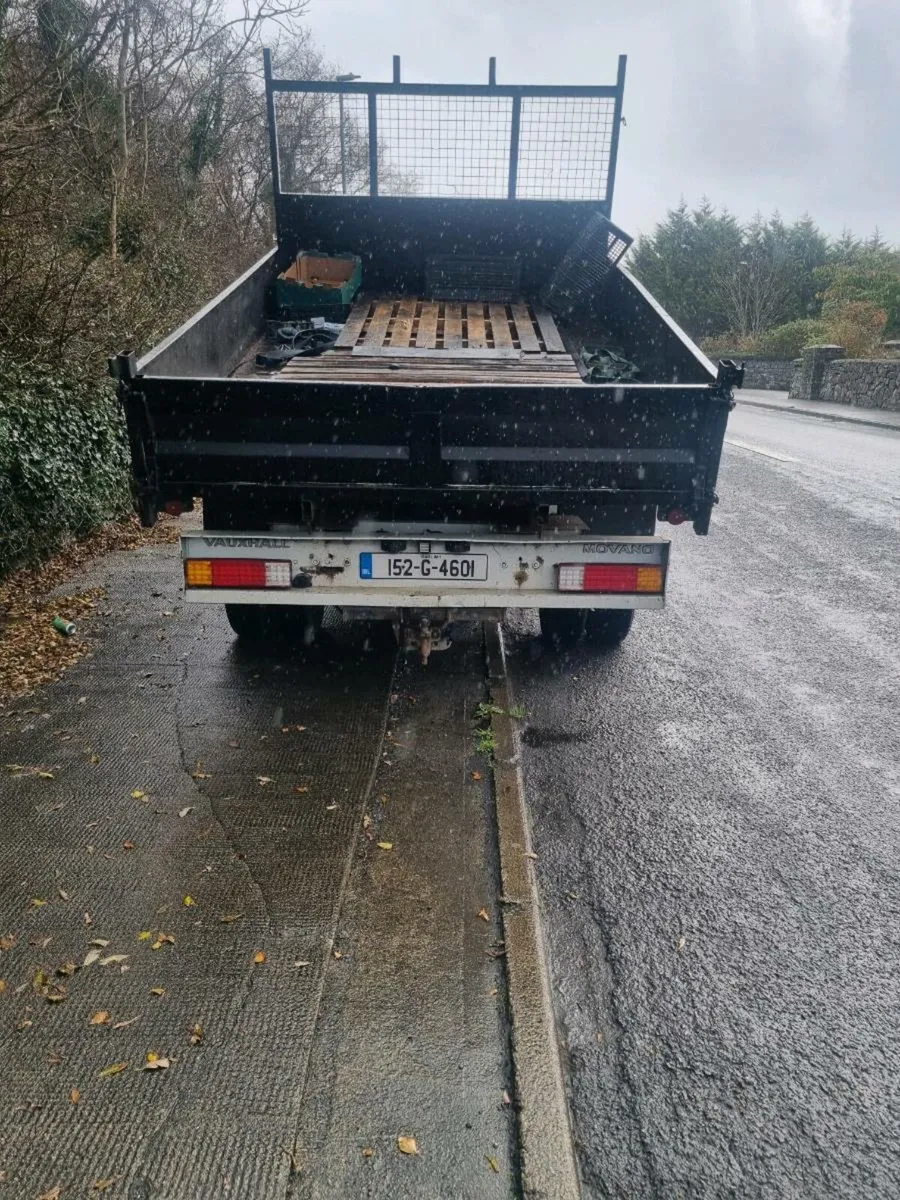 Vauxhall Movano tipper - Image 4