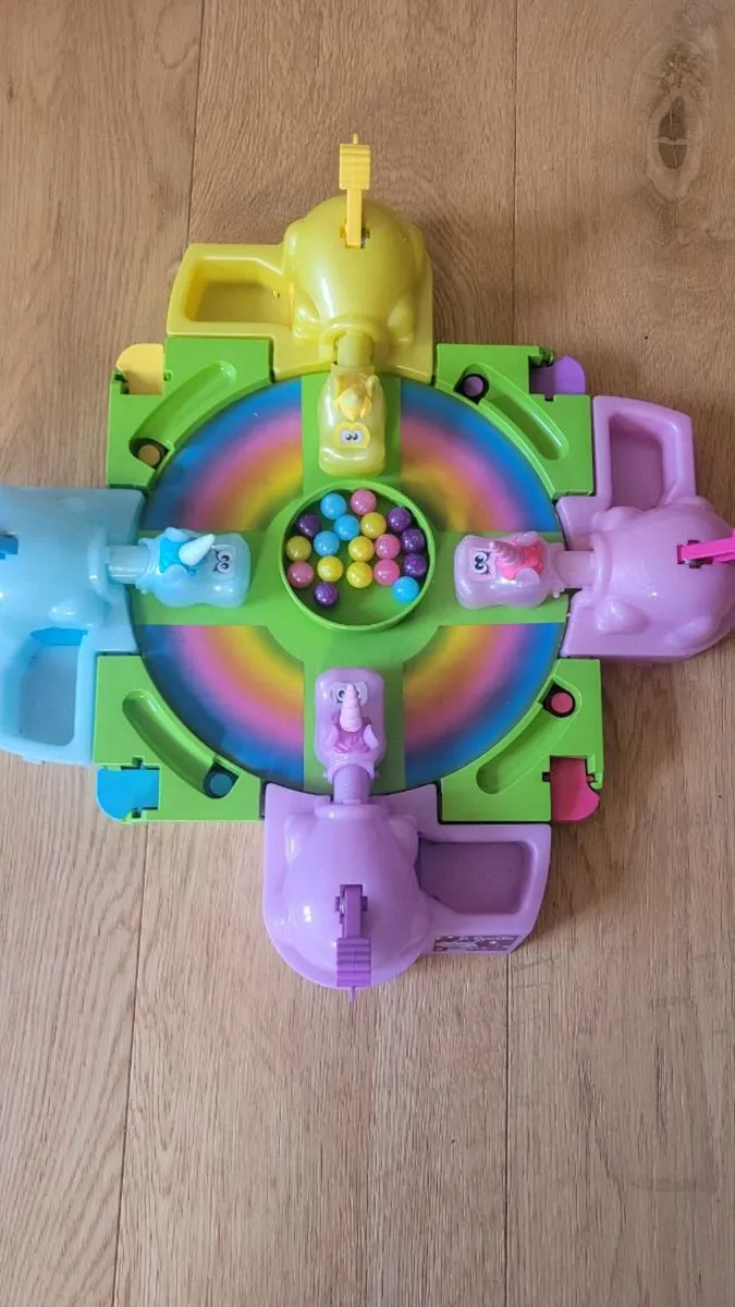 Hungry Hippos Unicorn Edition - Image 1