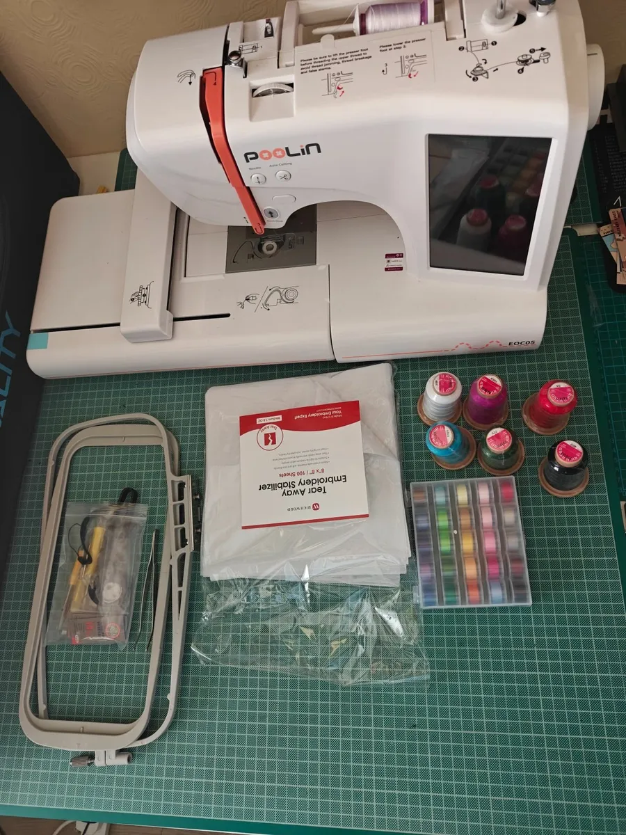 Poolin eoc05 embroidery machine - Image 2