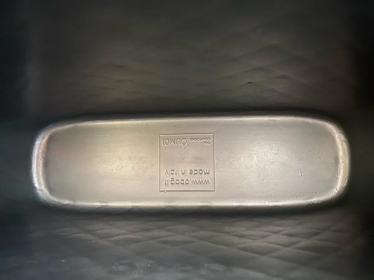 O bag metallic gray - Image 2