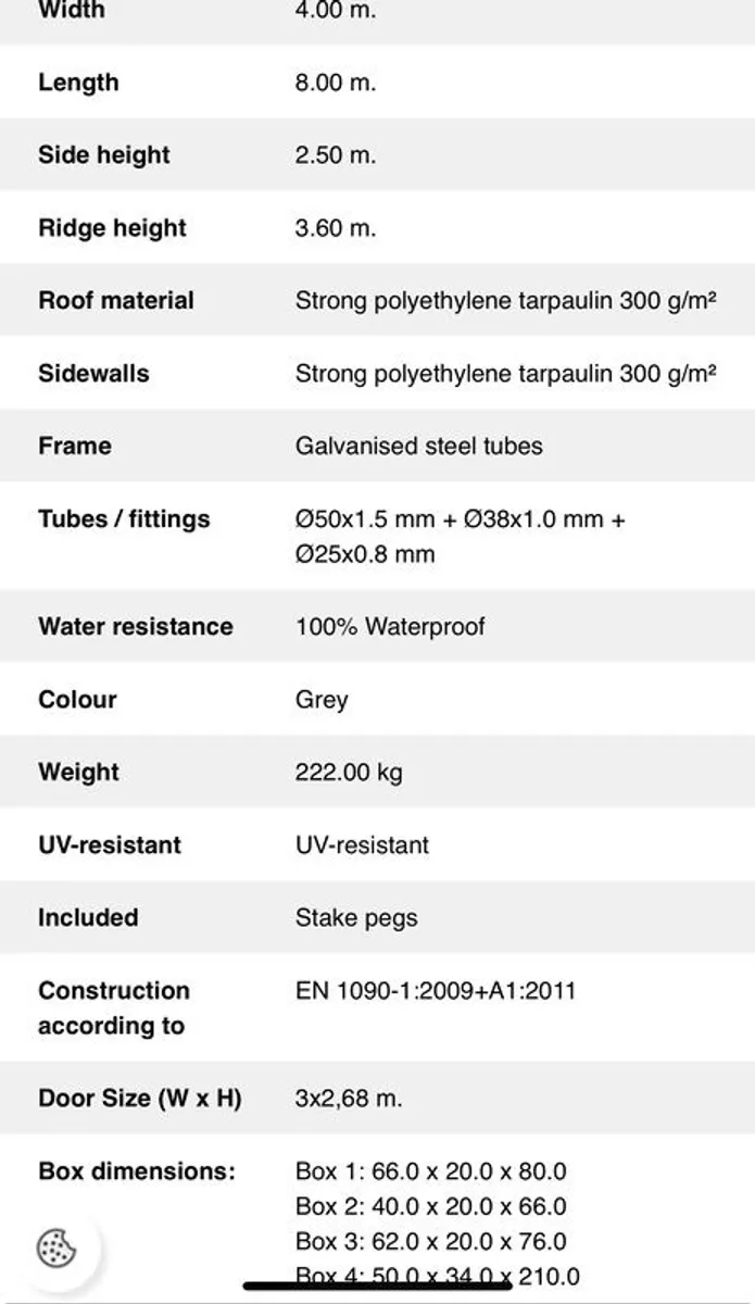 Portable garage/tent/shed - Image 2