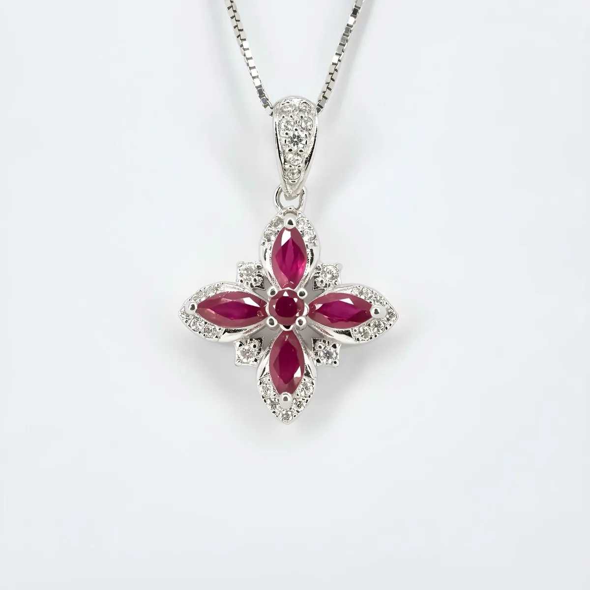 Ruby necklace - Image 1