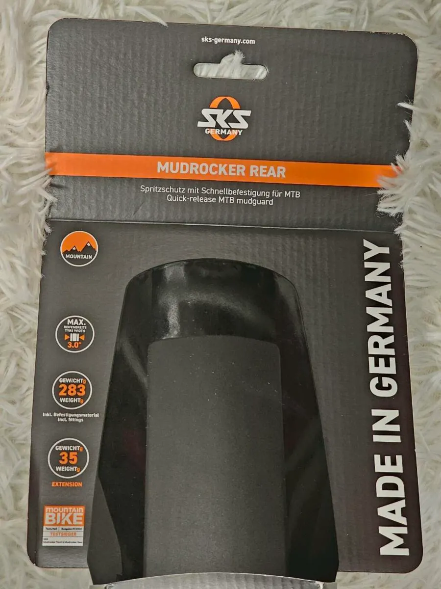 SKS Mudrocker
MTB mudguard
Rear mudguard
Bike fend - Image 4