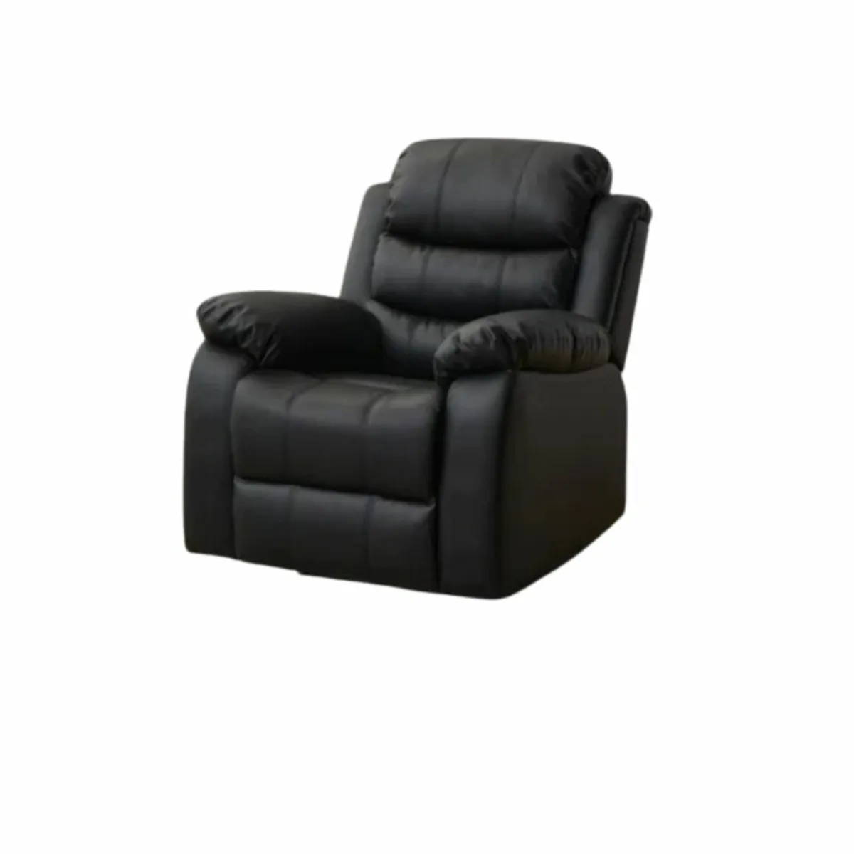 FINAL UNITS Bargain Recliner Chair Black - Image 4