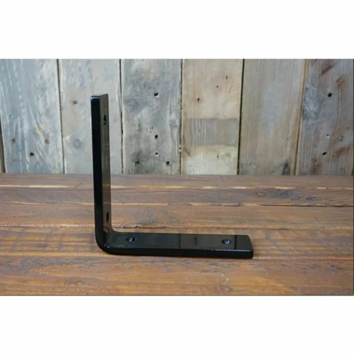 Brackets L-Shaped – Matt Black - Image 2