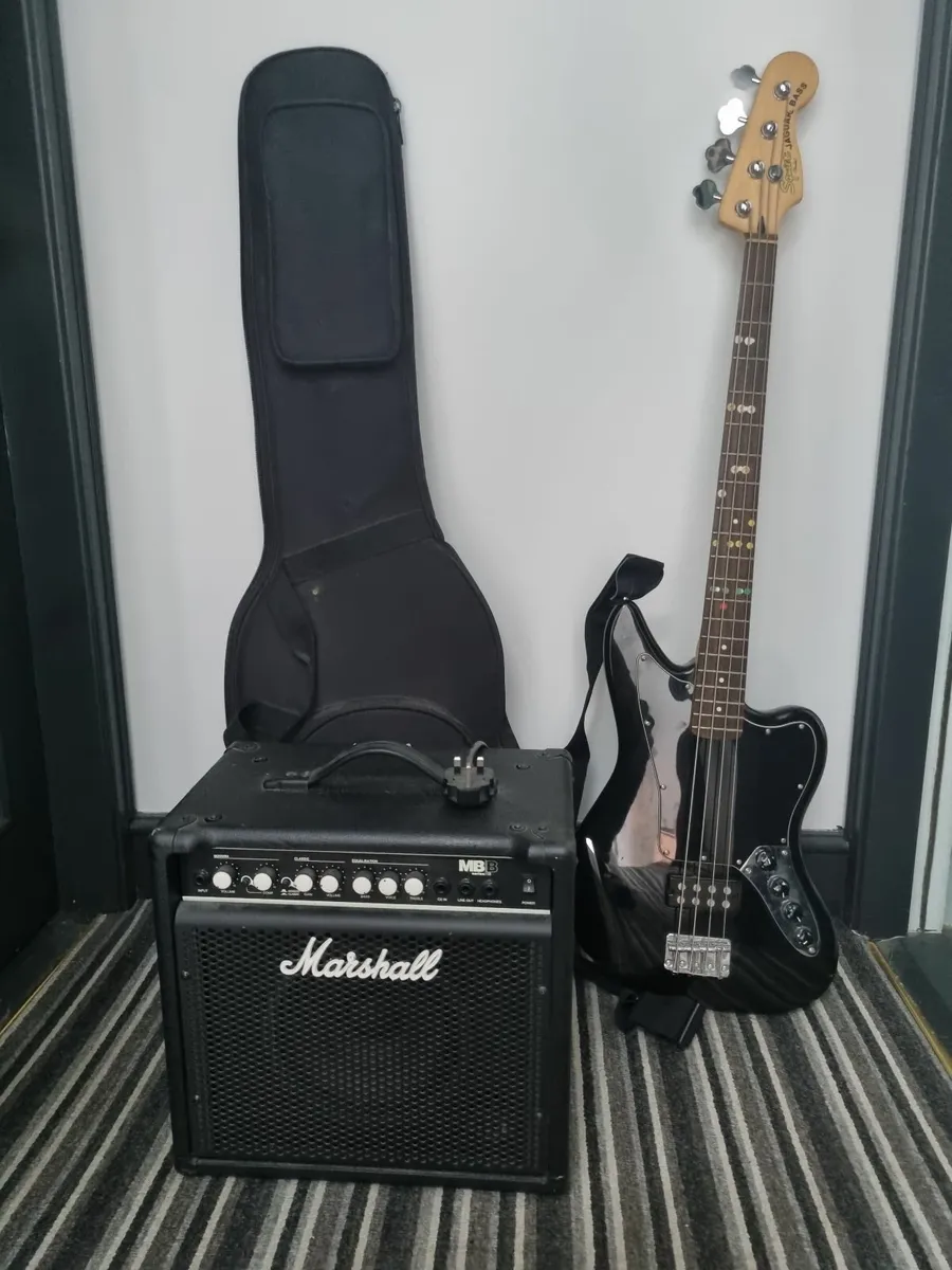 Electric Bass, Amp and Gig Bag - Image 2