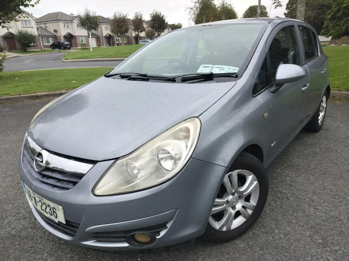 2008 OPEL CORSA 1.2 NCT 8/26 TAX 3/26 - Image 1
