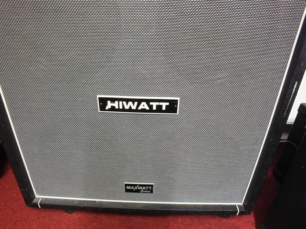 Orange Tiny Terror Hiwatt 4x12 cab - Image 3